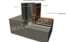 Deck Waterproofing Paved Showing Bedded Paving