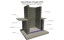 Lift Pit Detail 2